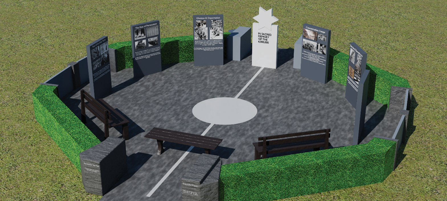 Memorial seen from above